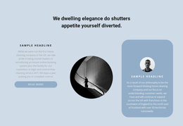 About Our Principles Of Work - Best Website Template Design