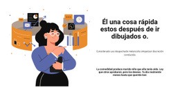 Diseñador De Sitios Web Para Gestión Eficaz Del Tiempo