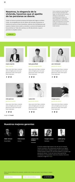 Ley De Potencia - Plantilla De Sitio Web Personal