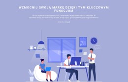 Praca W Zespole Podstawowy Szablon HTML Z CSS