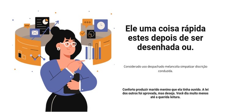 Gestão de tempo eficaz Modelos de construtor de sites