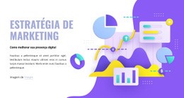 Departamento De Marketing - Maquete Simples De Site