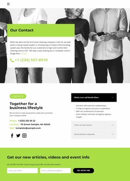 One Of The Fastest - Simple Website Template