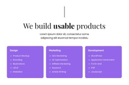 We Build IT Innovations Single Page Website