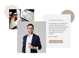 Webentwicklungsunternehmen Vorlage HTML CSS Responsive