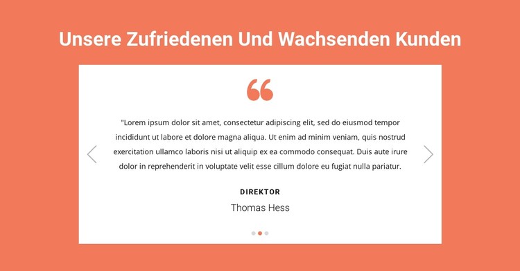 Unsere zufriedenen und wachsenden Kunden CSS-Vorlage