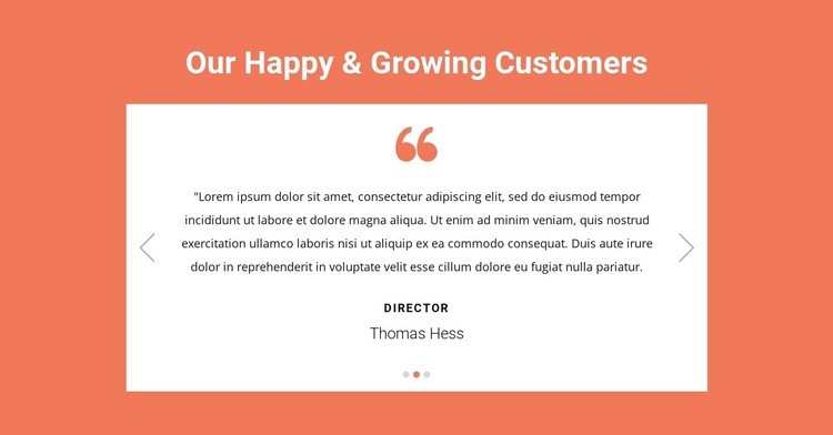 Our happy and growing customers Elementor Template Alternative