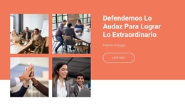 Diseño Del Sitio Web Para Nuestros Métodos Flexibles Y Efectivos De Consultoría Y Entrega