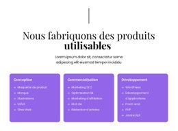 Nous Construisons Des Innovations Informatiques - HTML Site Builder