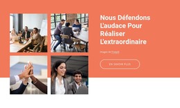 Conception HTML Pour Nos Méthodes De Conseil Et De Livraison Flexibles Et Efficaces