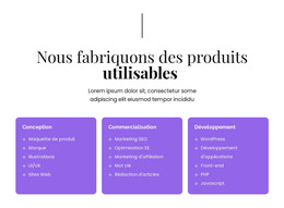 Nous Construisons Des Innovations Informatiques – Page De Destination HTML