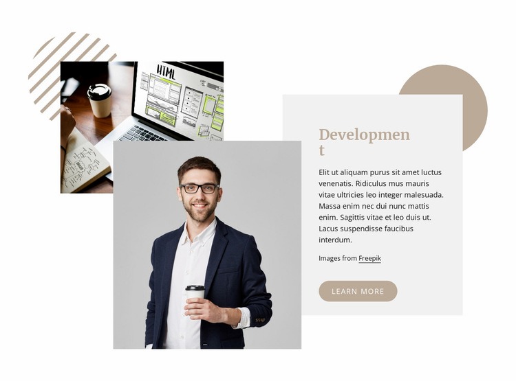 Web development company Homepage Design