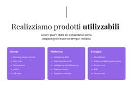 Modello Di Sito Per Costruiamo Innovazioni IT