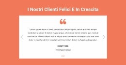 I Nostri Clienti Felici E In Crescita