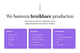 Wij Bouwen IT-Innovaties Website Met Één Pagina
