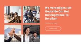 Onze Flexibele, Effectieve Advies- En Leveringsmethoden - HTML-Paginasjabloon