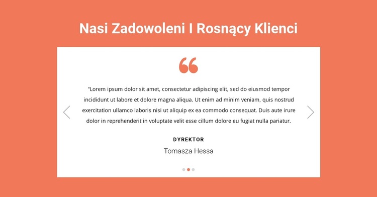 Nasi zadowoleni i rosnący klienci Motyw WordPress