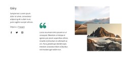 Wielkie Góry Szablon CSS Premium