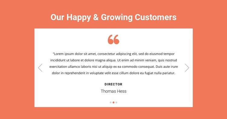 Our happy and growing customers Squarespace Template Alternative