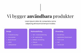 Vi Bygger IT -Innovationer - HTML-Målsida