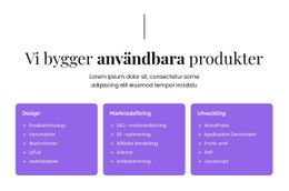 Vi Bygger IT -Innovationer - Responsiva Webbplatsmallar