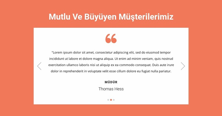 Mutlu ve büyüyen müşterilerimiz Joomla Şablonu