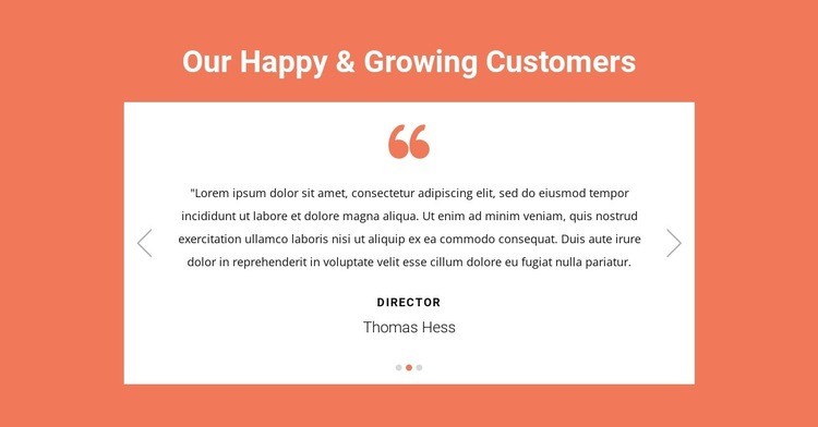 Our happy and growing customers Web Page Design
