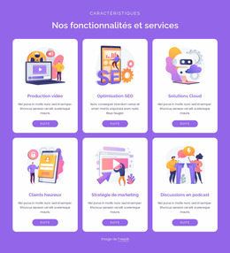 Nos Services Numériques