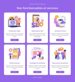 Nos Services Numériques