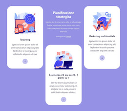 Targeting E Media Marketing - Modello Web