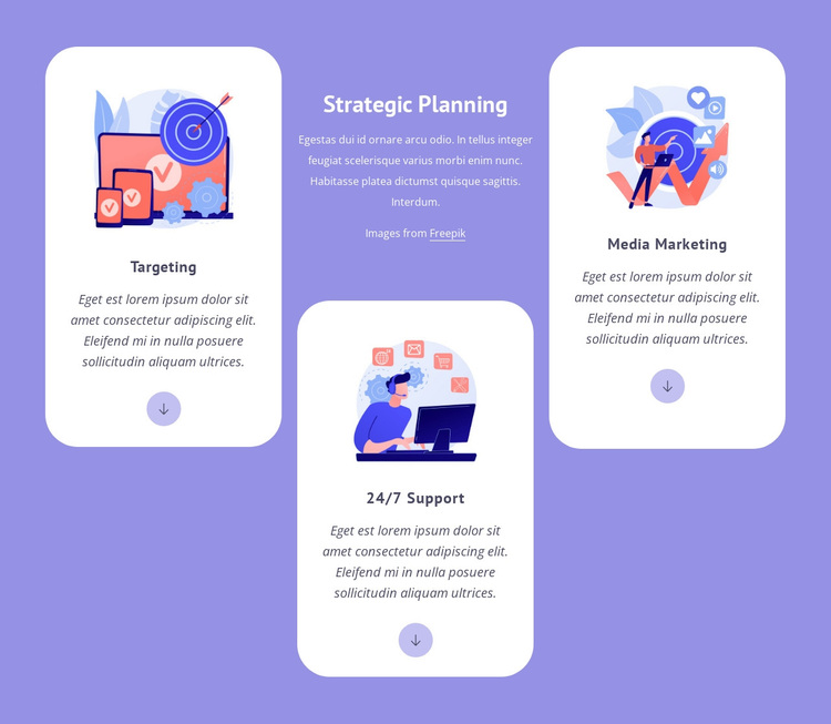 Targeting and media marketing Template