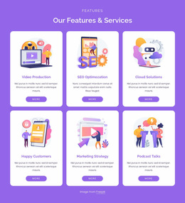 Our Digital Services - Free Website Builder