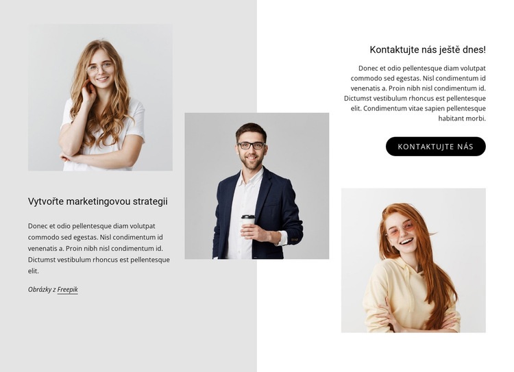 Vytvořte marketingovou strategii Šablona