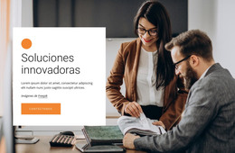 Soluciones Empresariales Innovadoras: Plantilla De Página HTML