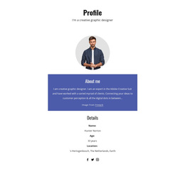 Project Manager Portfolio Template