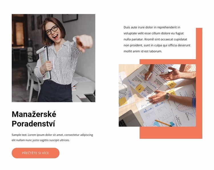 Spolupracujeme s ambiciózními lídry Šablona CSS