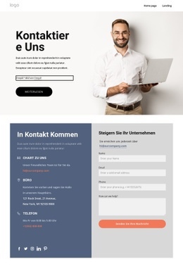 Ein Exklusives Website-Design Für Um Ihnen Zu Bahnbrechenden Innovationen Zu Verhelfen