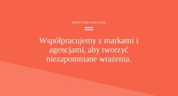 Nagłówek I Kształt - Nowoczesny Szablon Jednostronicowy