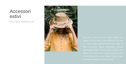 Accessori Estivi - Design HTML Page Online