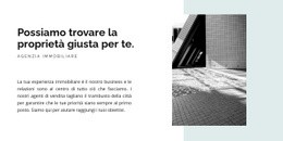 Immagine E Forma Del Testo - Semplice Modello Di Sito Web