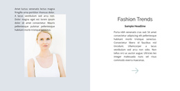 Let'S Talk About Trends - One Page Theme