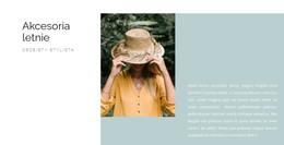 Akcesoria Letnie - Funkcjonalność Motywu WordPress
