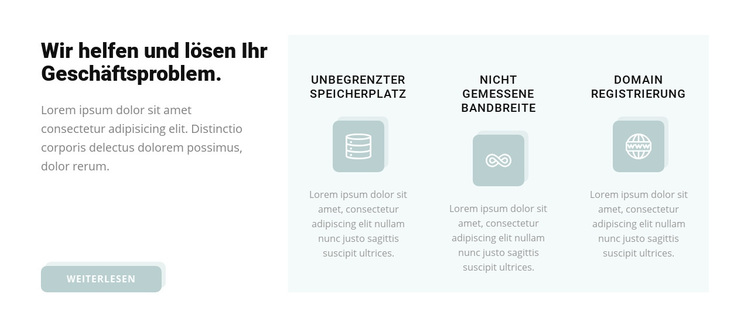 Geschäftsprobleme lösen WordPress-Theme