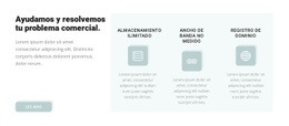 Resolver Problemas Comerciales - Maqueta De Sitio Web De Arrastrar Y Soltar