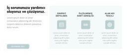 İş Sorunlarını Çözme - Işlevsellik HTML5 Şablonu