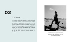 A Team Of Talented People - Responsive Html Code