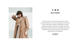 Online Stylist - Nedladdning Av Webbplatsmall