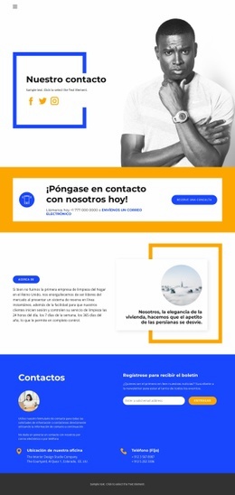 Nuestra experiencia y consejos - Maqueta de sitio web por Nicepage