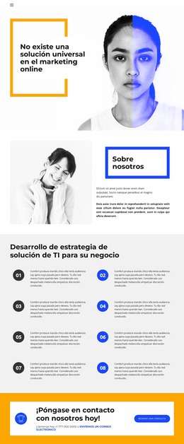 Crecimiento De Establecimiento De Negocios - Tema Joomla