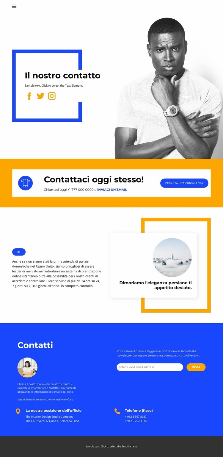 Risoluzione dei problemi aziendali Costruttore di siti web HTML